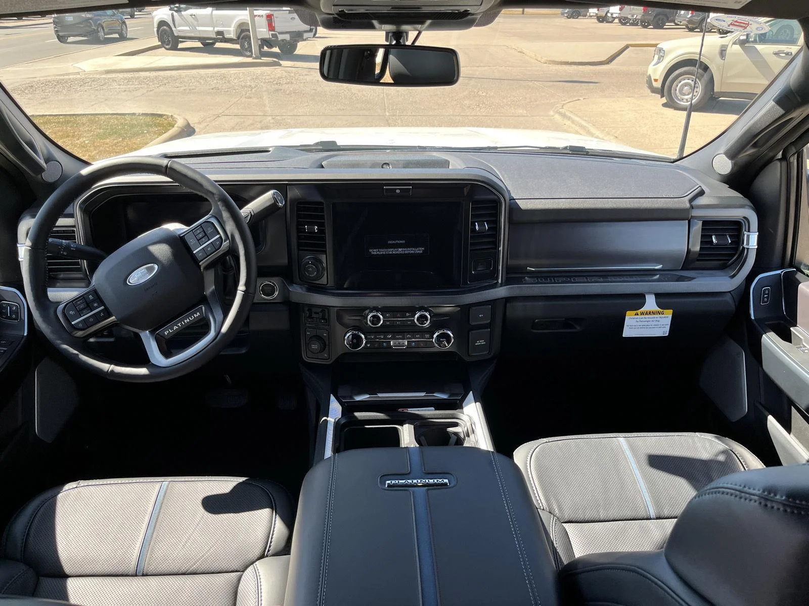 New 2026 Star White Metallic Tri-Coat Ford F-250® Platinum® image 12