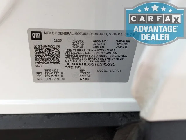Used 2026 Summit White Chevrolet LT image 44