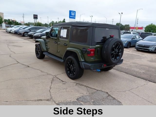 Used 2023 Green Jeep Sahara 4xe image 7