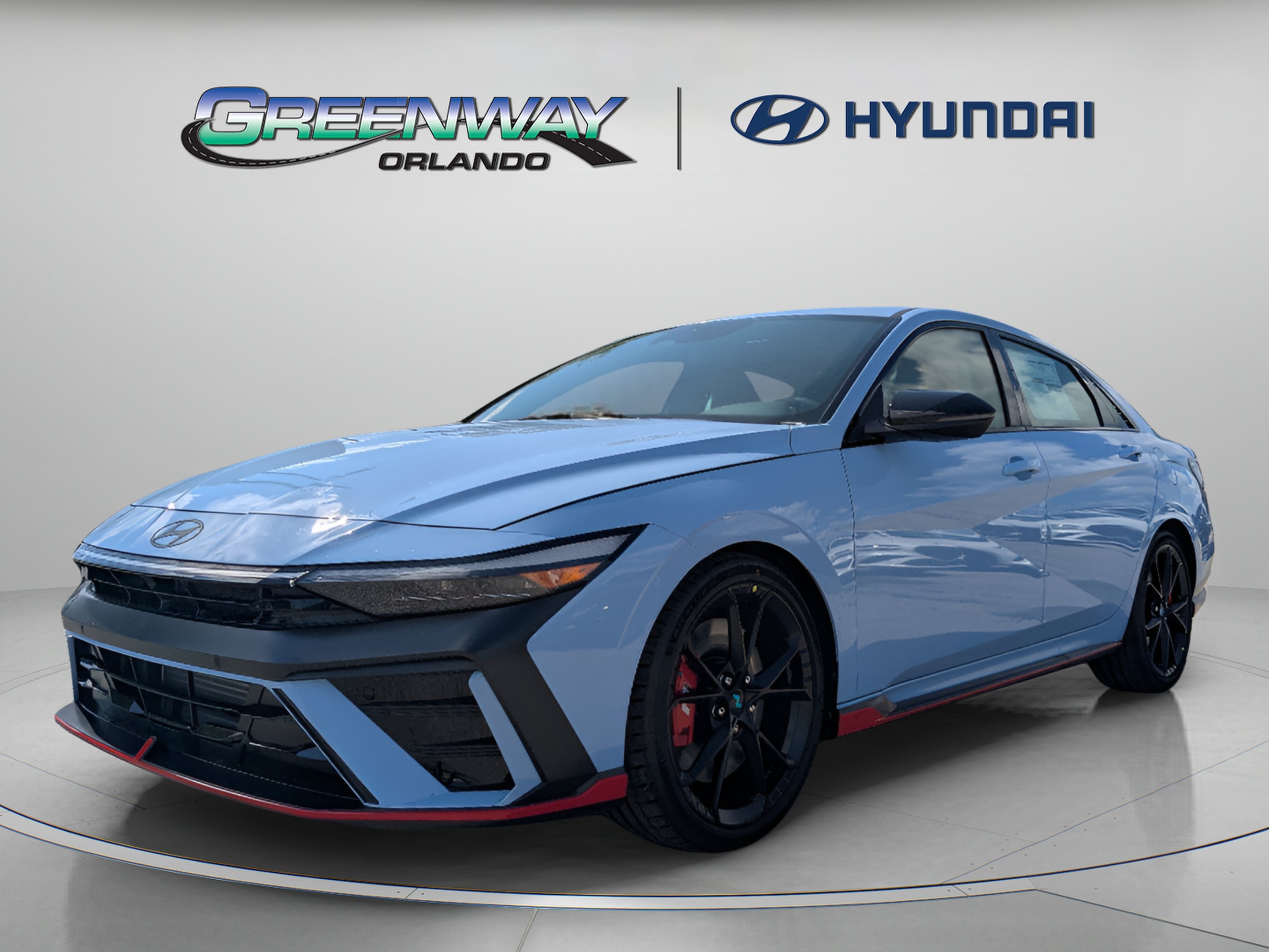 New 2026 Performance Blue Hyundai Sedan image 4