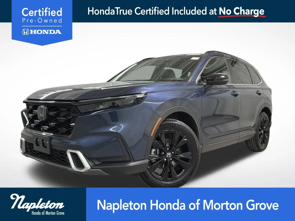 Certified Used 2024 Canyon River Blue Metallic Honda HYBRID AWD SP TRG image 1