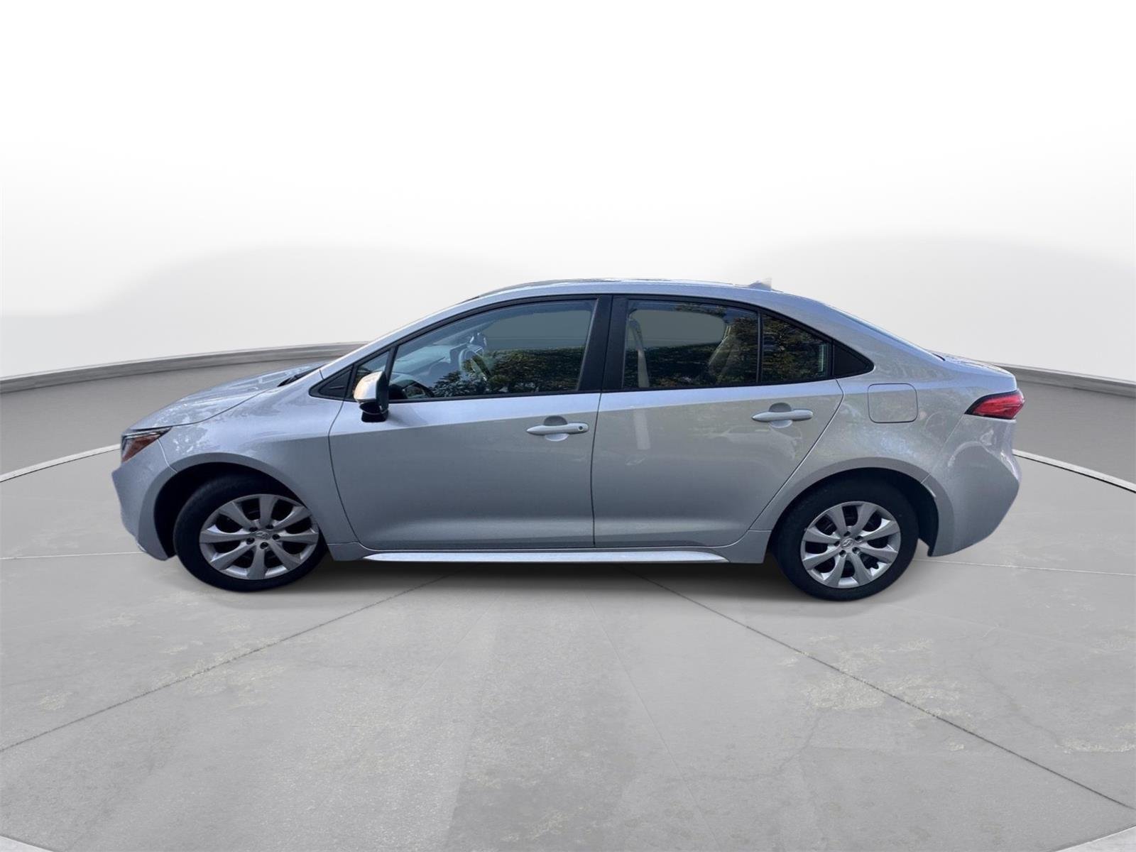 Used 2024 Classic Silver Metallic Toyota LE image 9
