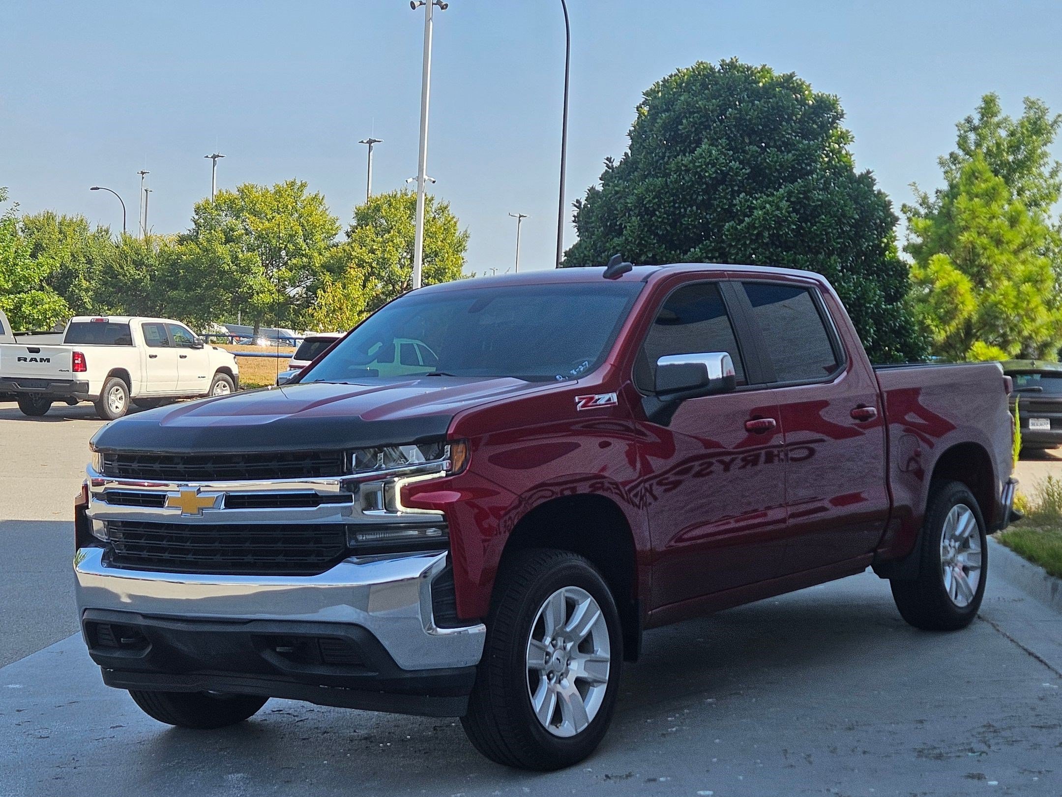 Used 2021 Cherry Red Tintcoat Chevrolet LT image 3