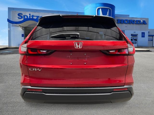 New 2026 Radiant Red Metallic Honda AWD EX image 4