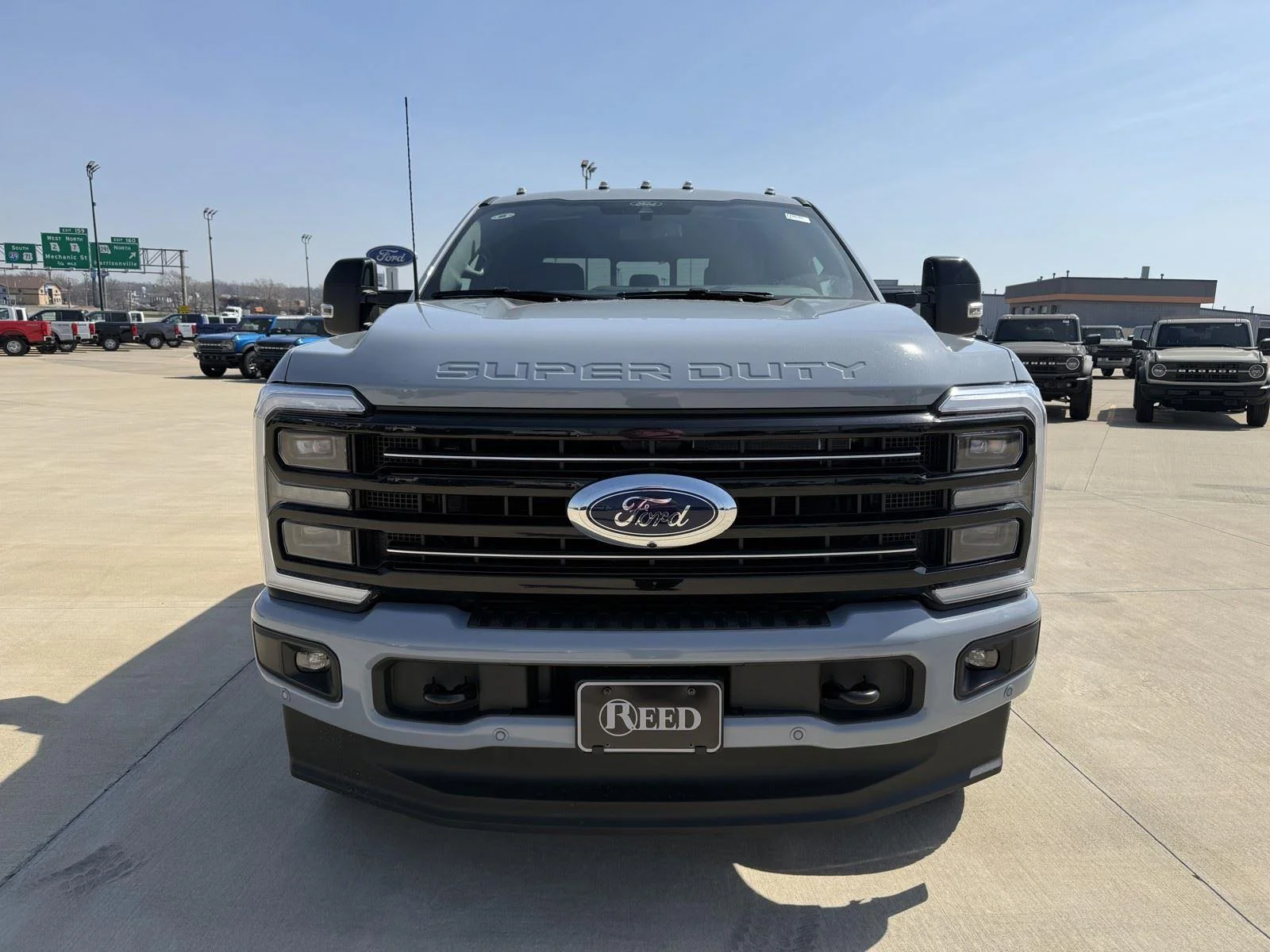 New 2026 Glacier Gray Metallic Tri-Coat Ford F-250® Platinum® image 3