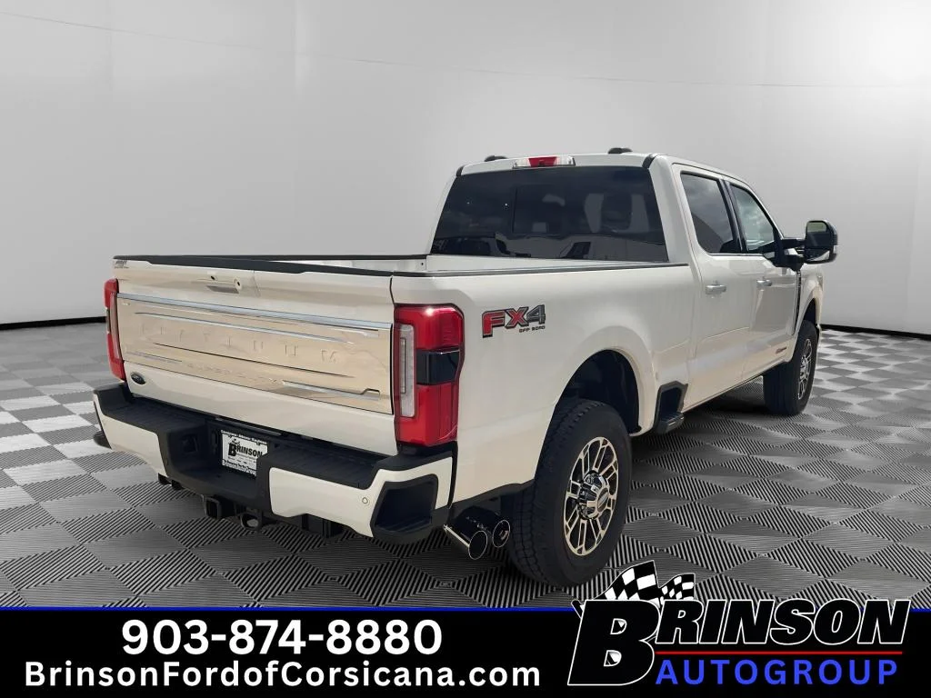 New 2026 Star White Metallic Tri-Coat Ford Platinum image 5