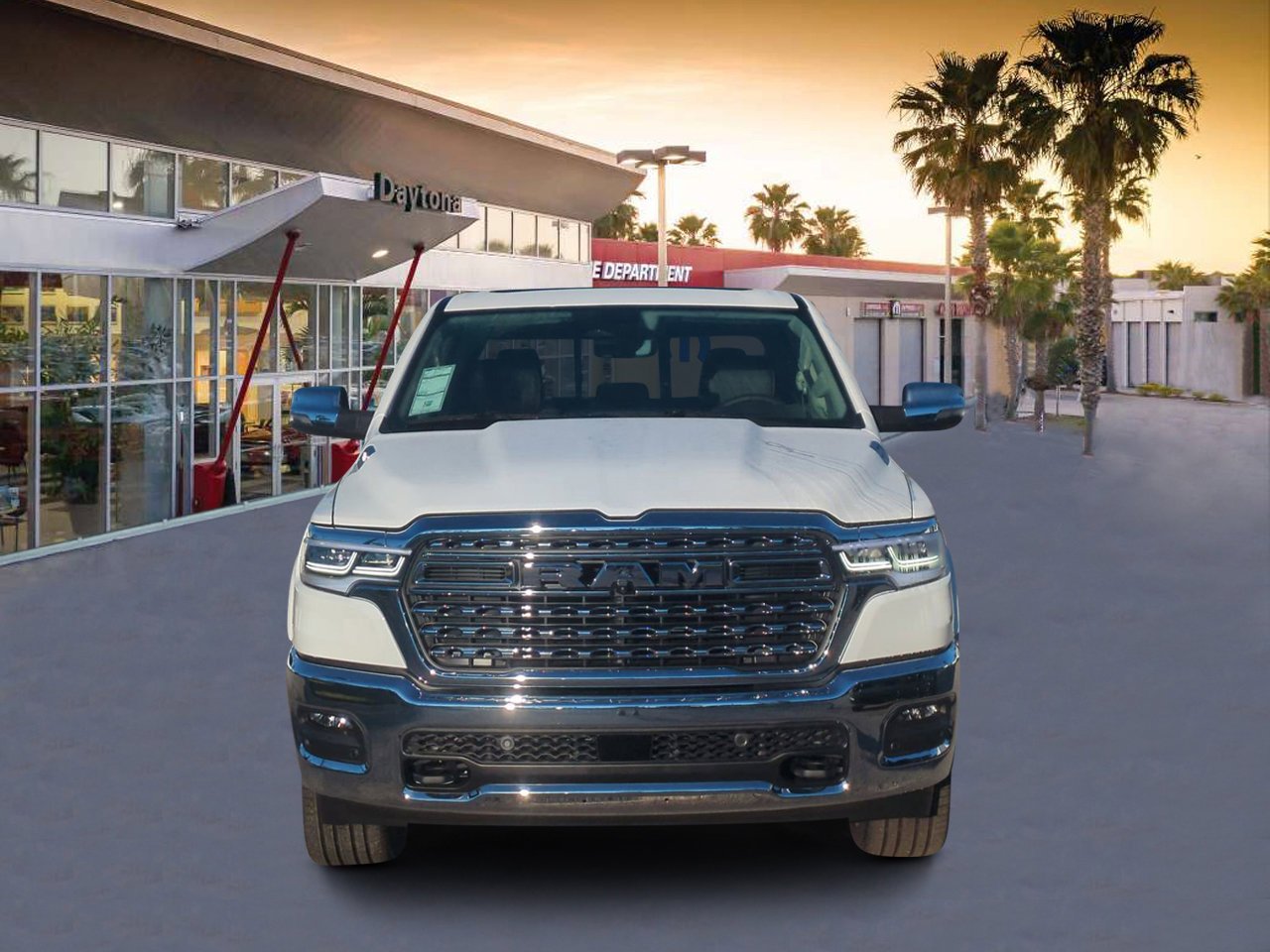 New 2026 Bright White Clearcoat RAM Longhorn image 8