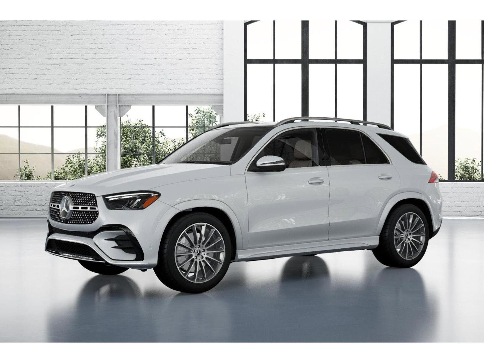New 2026 MANUFAKTUR Moonlight White Metallic Mercedes-Benz GLE 350 image 38
