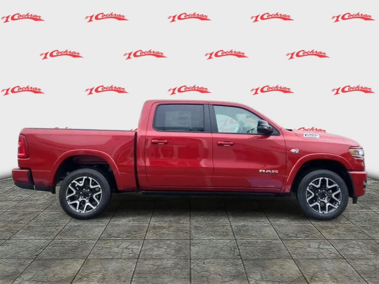 New 2026 Molten Red Pearlcoat Ram Laramie image 8