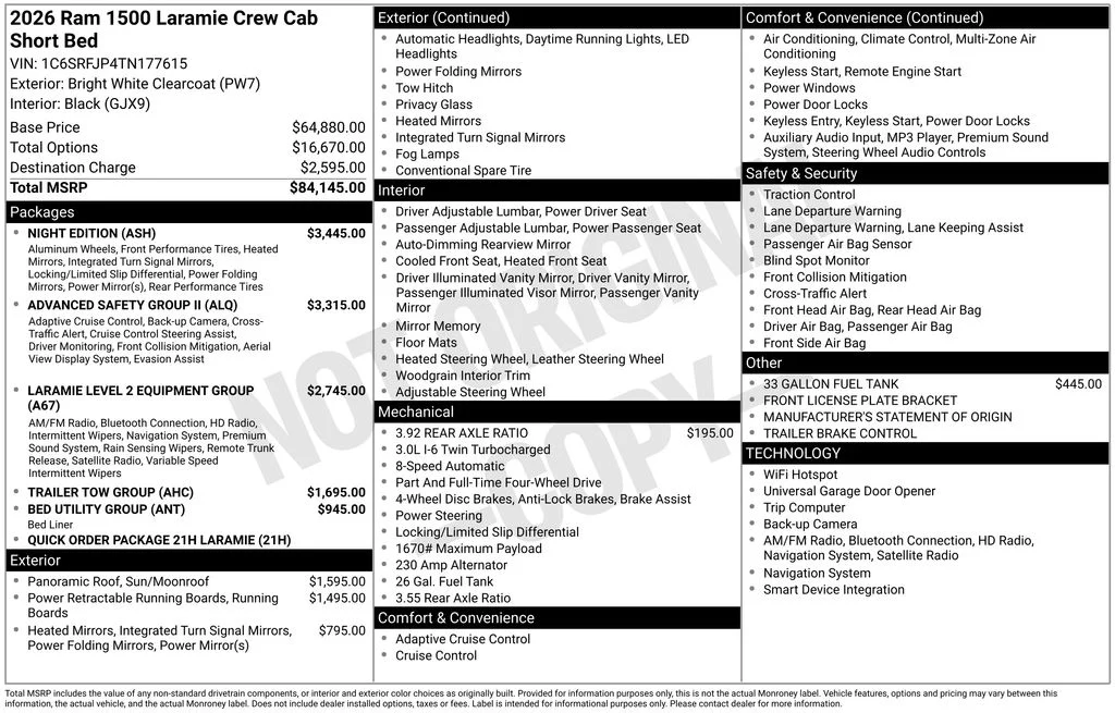 2026 RAM 1500 Laramie - Photo 53
