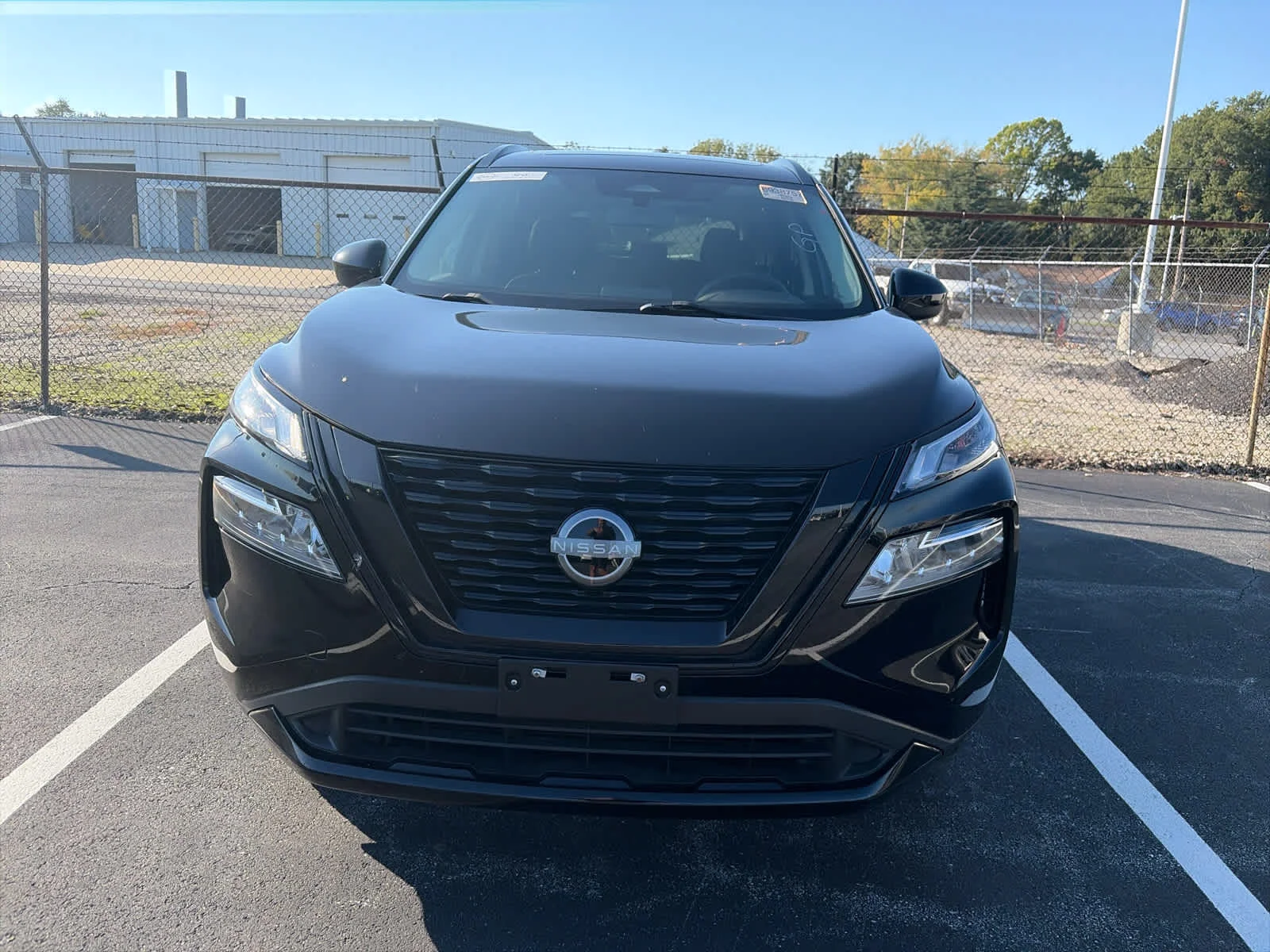 Certified Used 2023 Super Black Nissan SV image 2