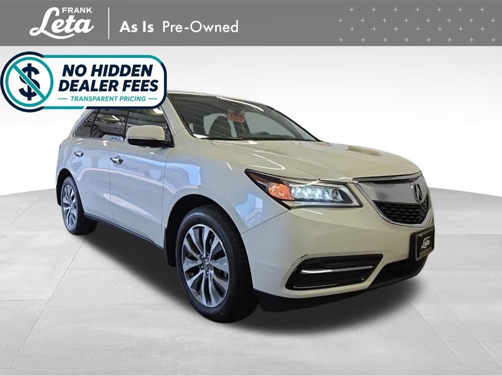 Used 2016 White Diamond Pearl Acura  image 8