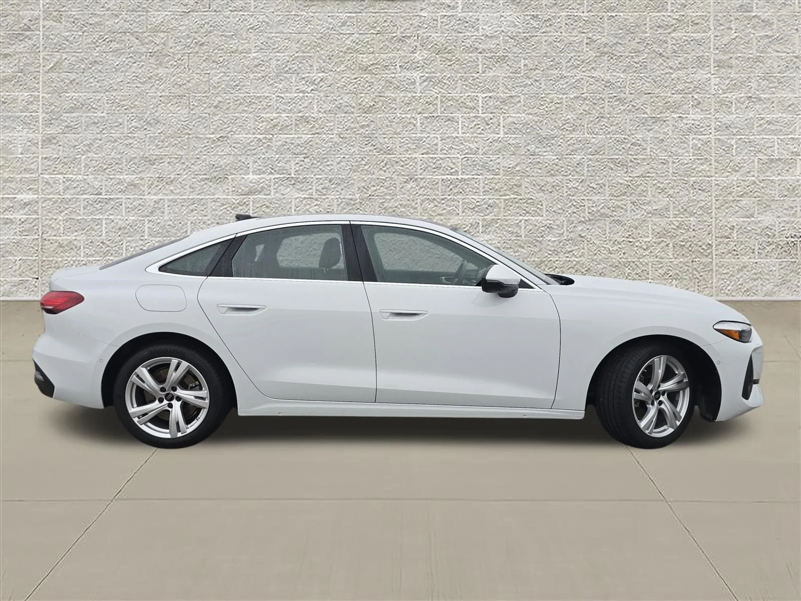Certified Used 2025 Glacier White Metallic Audi Premium image 8