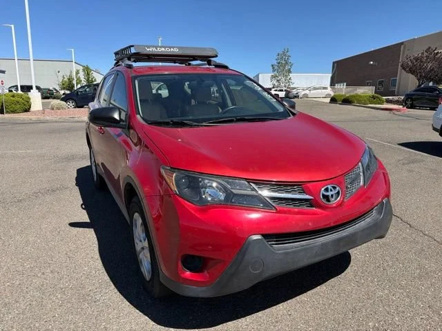 Used 2013 Barcelona Red Metallic Toyota LE image 3