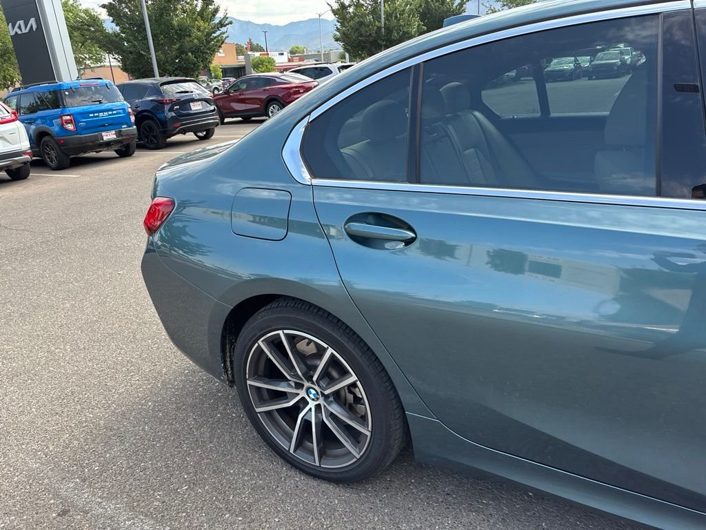 Used 2020 Blue BMW 330i xDrive image 14