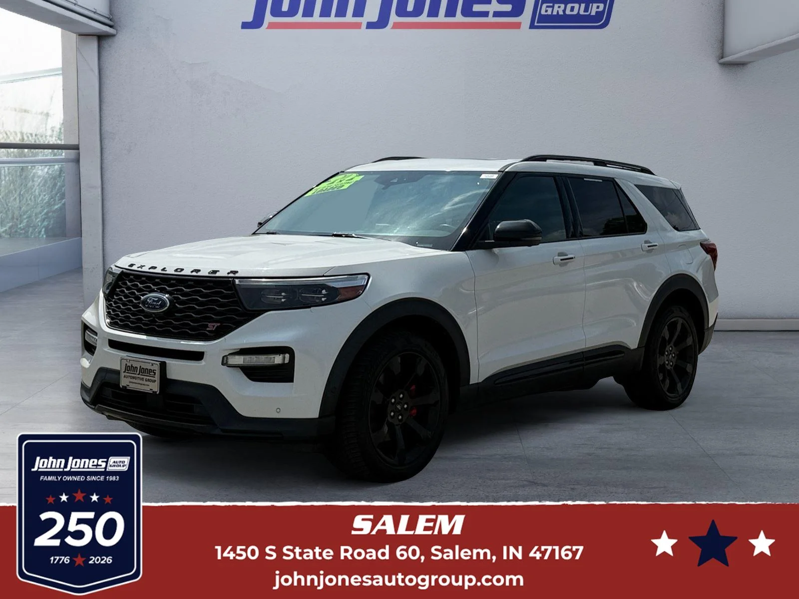 Used 2020 White Ford ST image 1