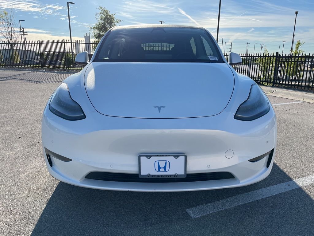 Used 2021 Tesla Model Y Long Range with VIN 5YJYGDEEXMF061826 for sale in Leander, TX