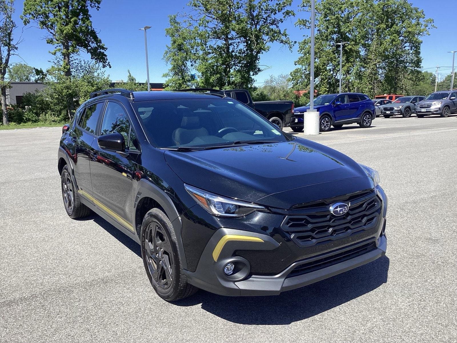 Used 2025 Crystal Black Silica Subaru Sport image 1
