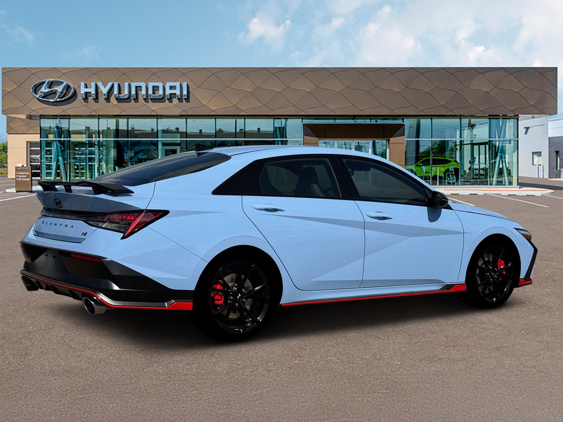New 2026 Blue Hyundai Sedan image 8