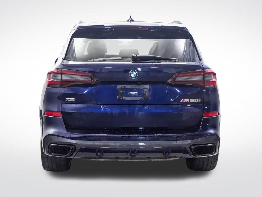 Used 2021 Blue BMW M50i image 4