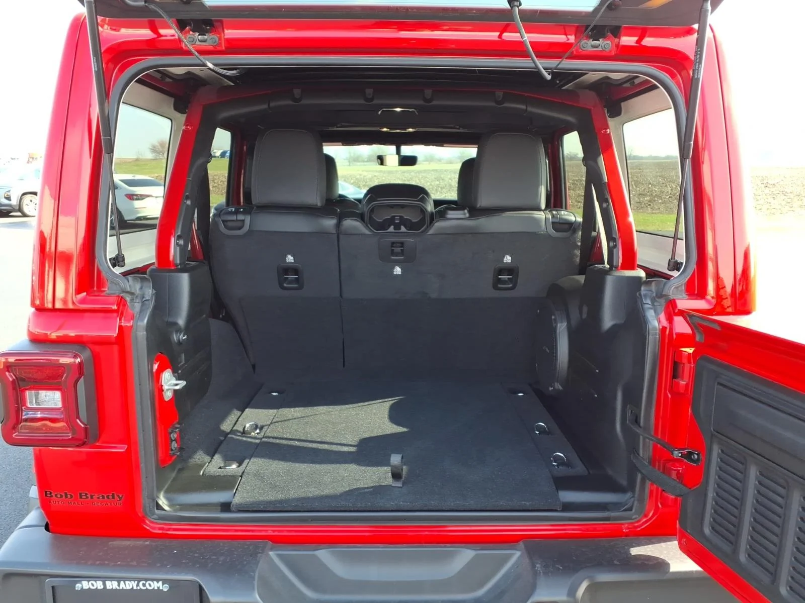 Used 2023 Firecracker Red Clear Coat Jeep Sahara image 11