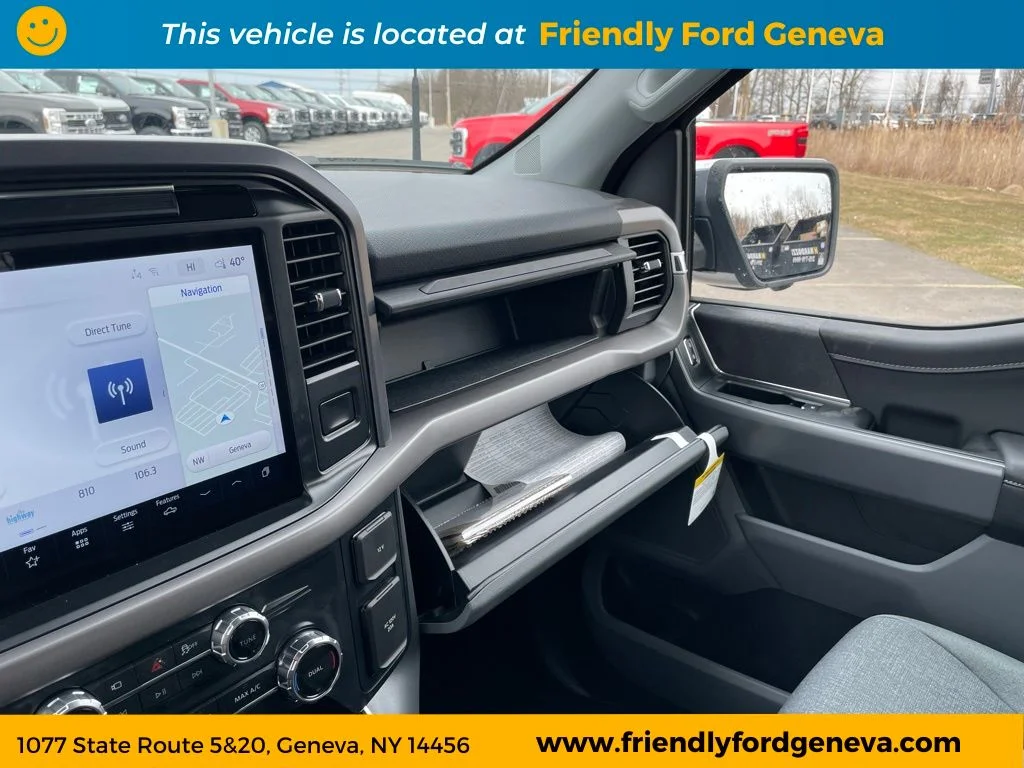 Used 2025 Iconic Silver Metallic Ford XLT image 80