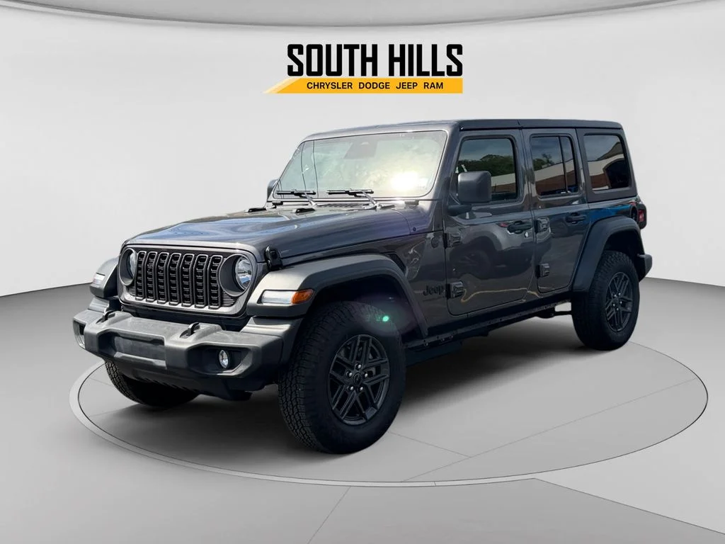 New 2026 Gray Jeep Sport S image 1