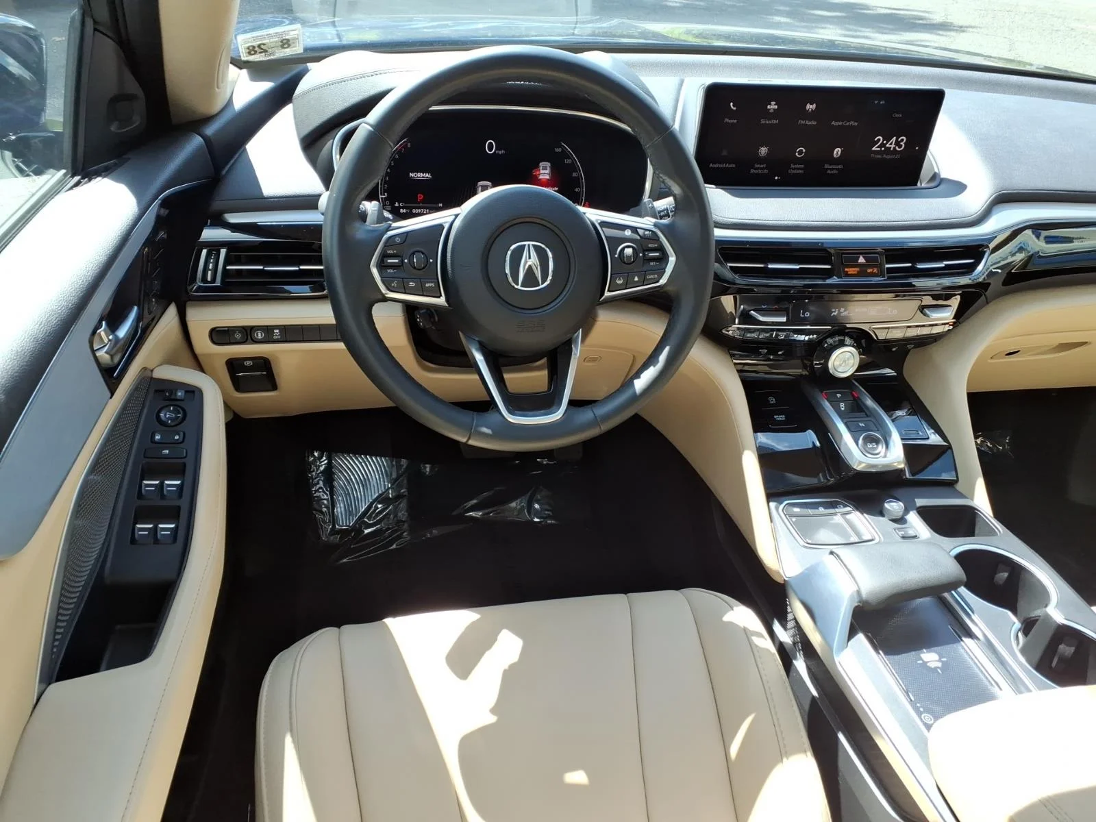 Used 2024 Fathom Blue Pearl Acura SH-AWD image 8
