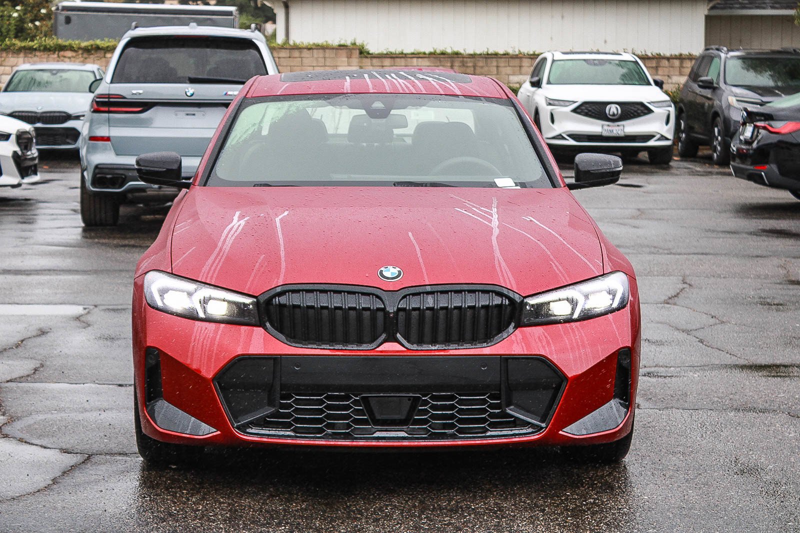 New 2026 Vegas Red Metallic BMW 330i NA image 2