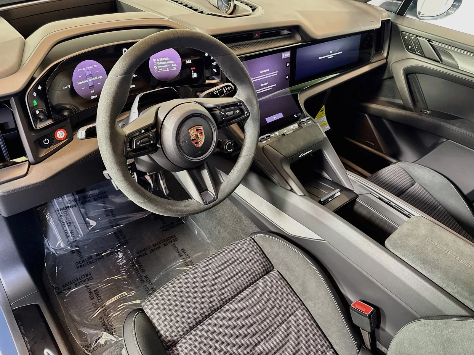 New 2026 Pale Blue Metallic Porsche Electric image 4