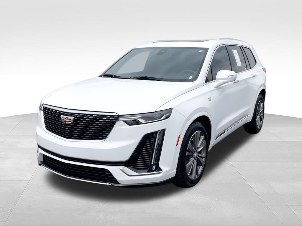 Used 2021 White Cadillac Premium Luxury image 4