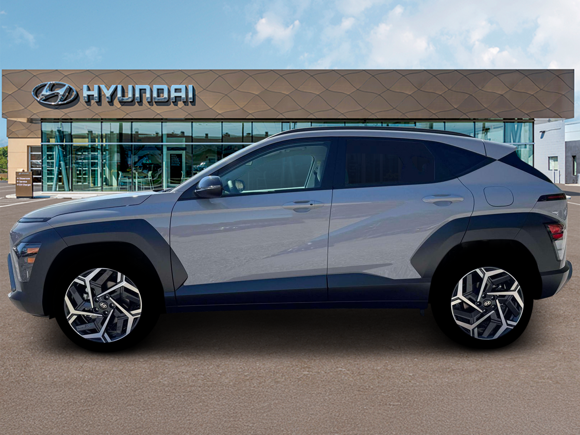 New 2026 Gray Hyundai SEL Premium AWD image 3