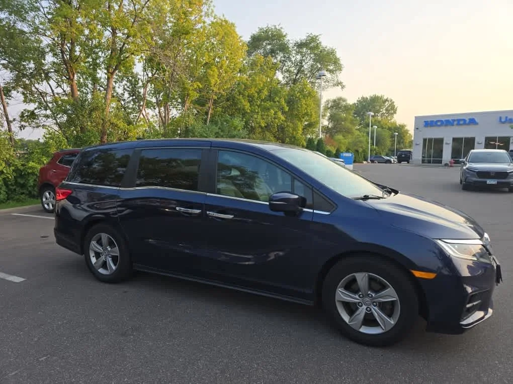 Certified 2019 Honda Odyssey EX-L with VIN 5FNRL6H75KB080421 for sale in Hopkins, Minnesota