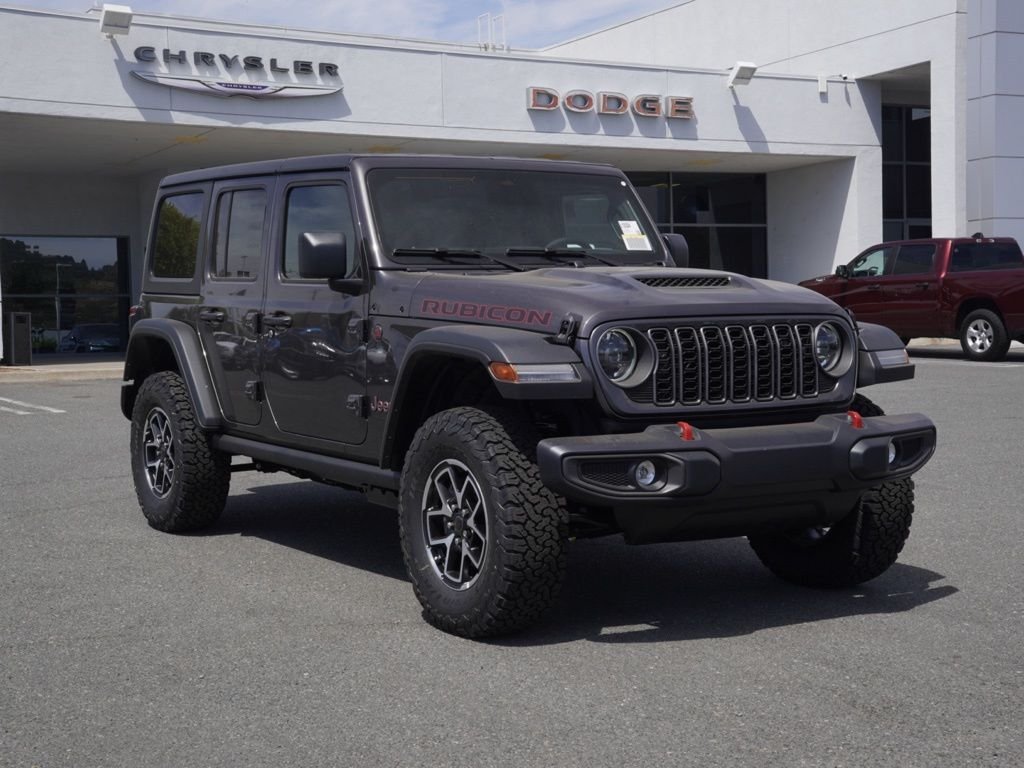 New 2026 Granite Crystal Metallic Clear-Coat Exterior Paint Jeep Rubicon image 1