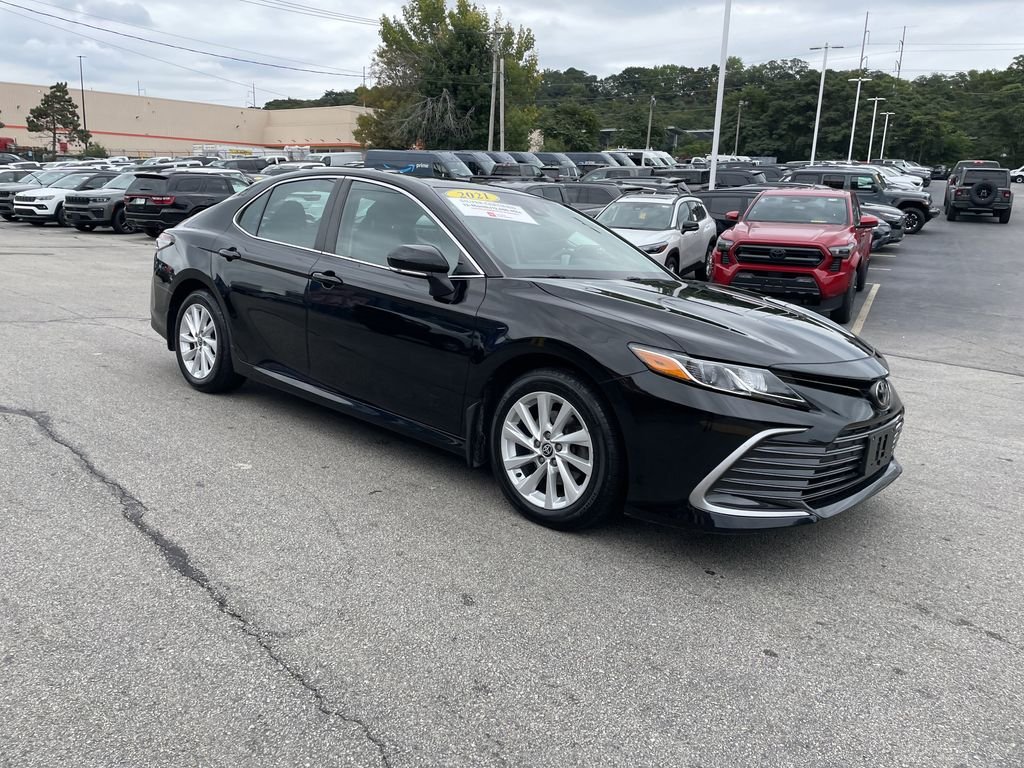 Used 2021 Black Toyota LE image 6