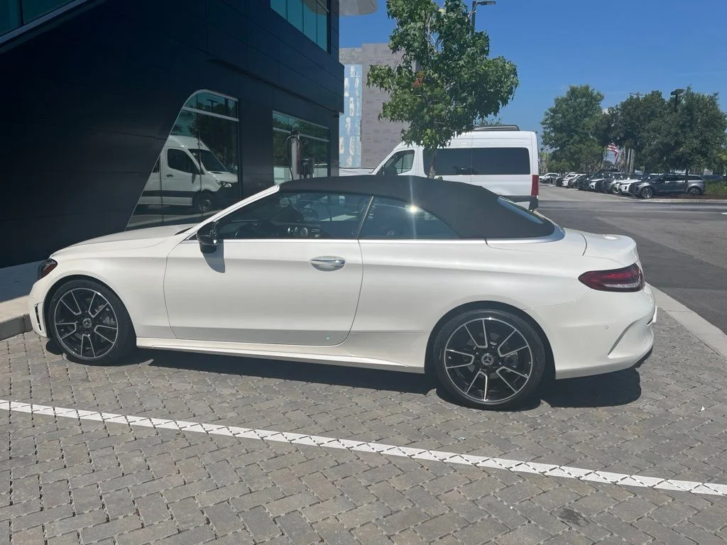 Certified Used 2023 MANUFAKTUR Diamond White Metallic Mercedes-Benz C 300 image 8