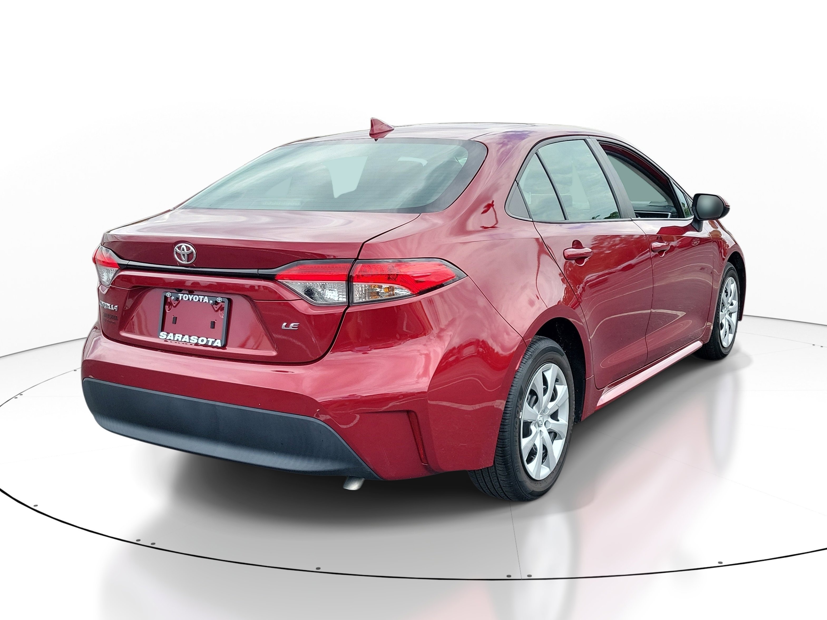 Used 2024 Ruby Flare Pearl Toyota LE image 5