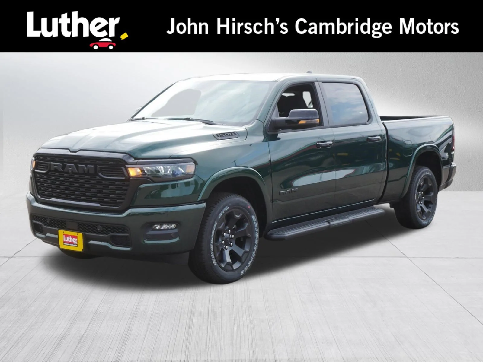 New 2026 Serrano-Green Metallic Exterior Paint RAM Big Horn image 1