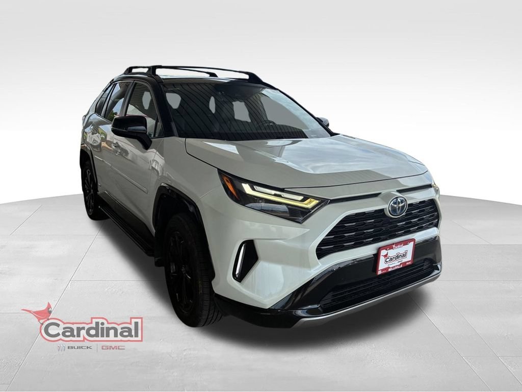 White (Blizzard Pearl) 2022 Toyota RAV4 Hybrid SUV / Crossover All-Wheel Drive