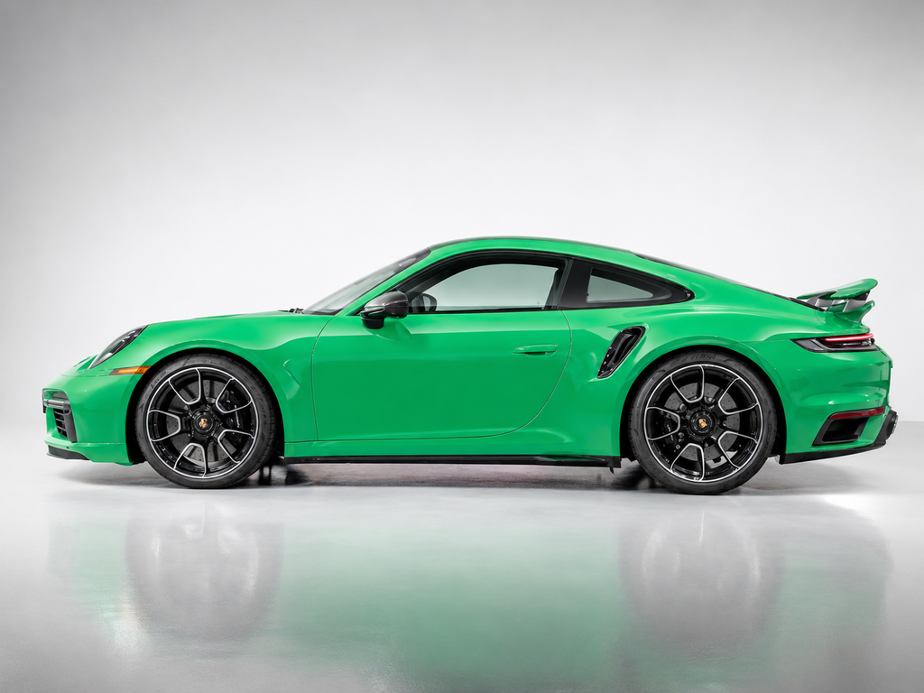 Used 2023 Green Porsche Turbo S image 4