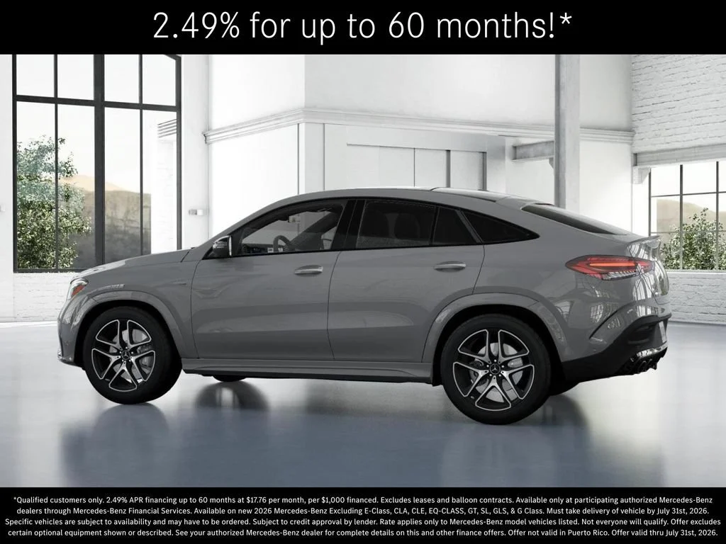 New 2026 MANUFAKTUR Alpine Grey Mercedes-Benz AMG® GLE 53 4MATIC+ Coupe image 74