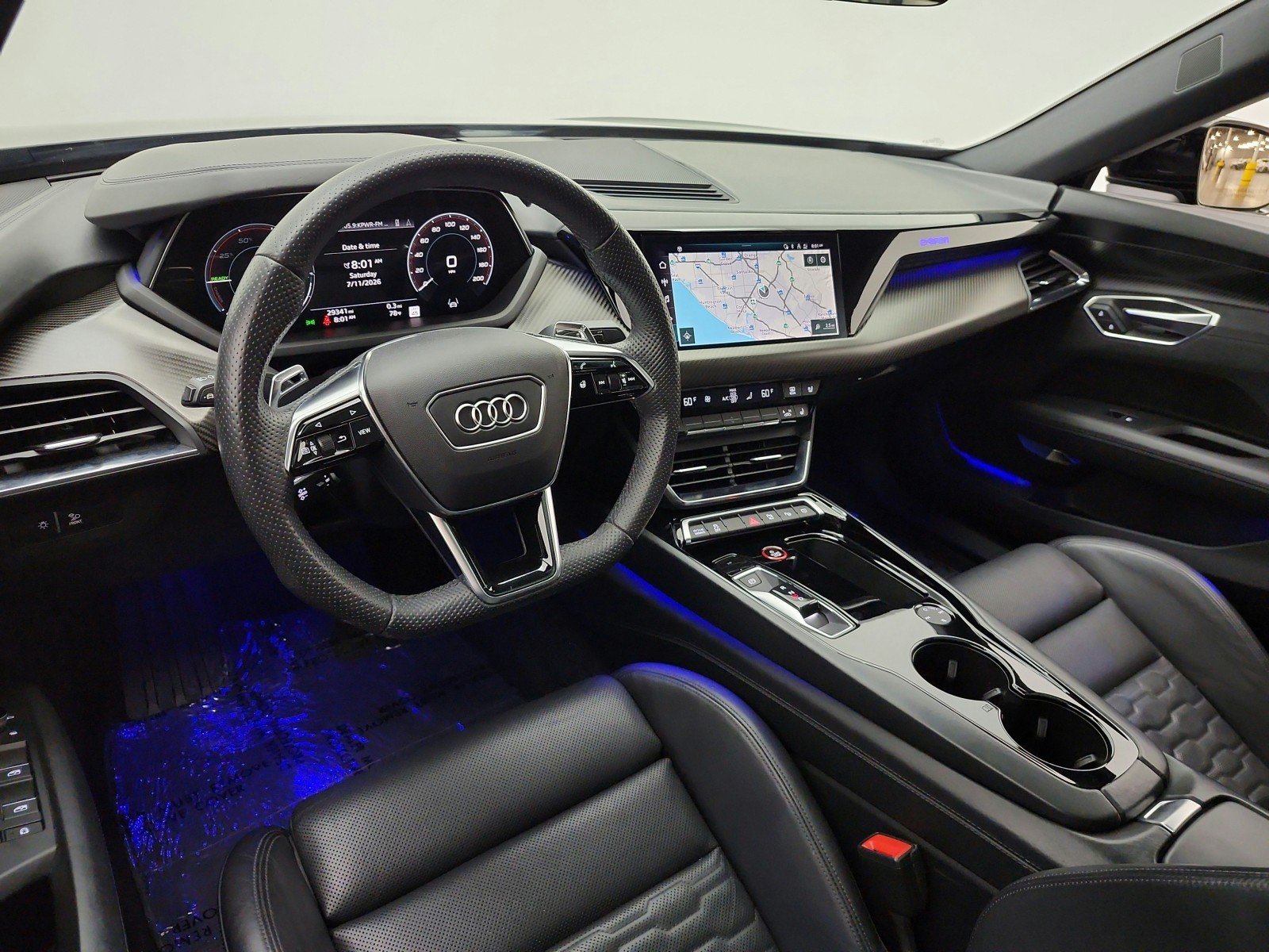 Used 2022 Mythos Black Metallic Audi Prestige image 14