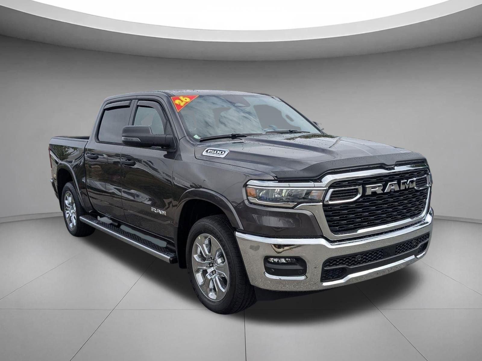 New 2026 Granite Crystal Metallic Clear-Coat Exterior Paint RAM Big Horn image 3