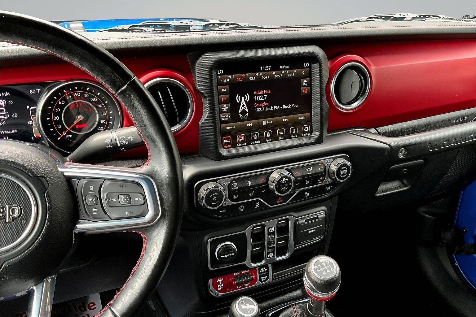 Used 2023 Blue Jeep Rubicon image 8