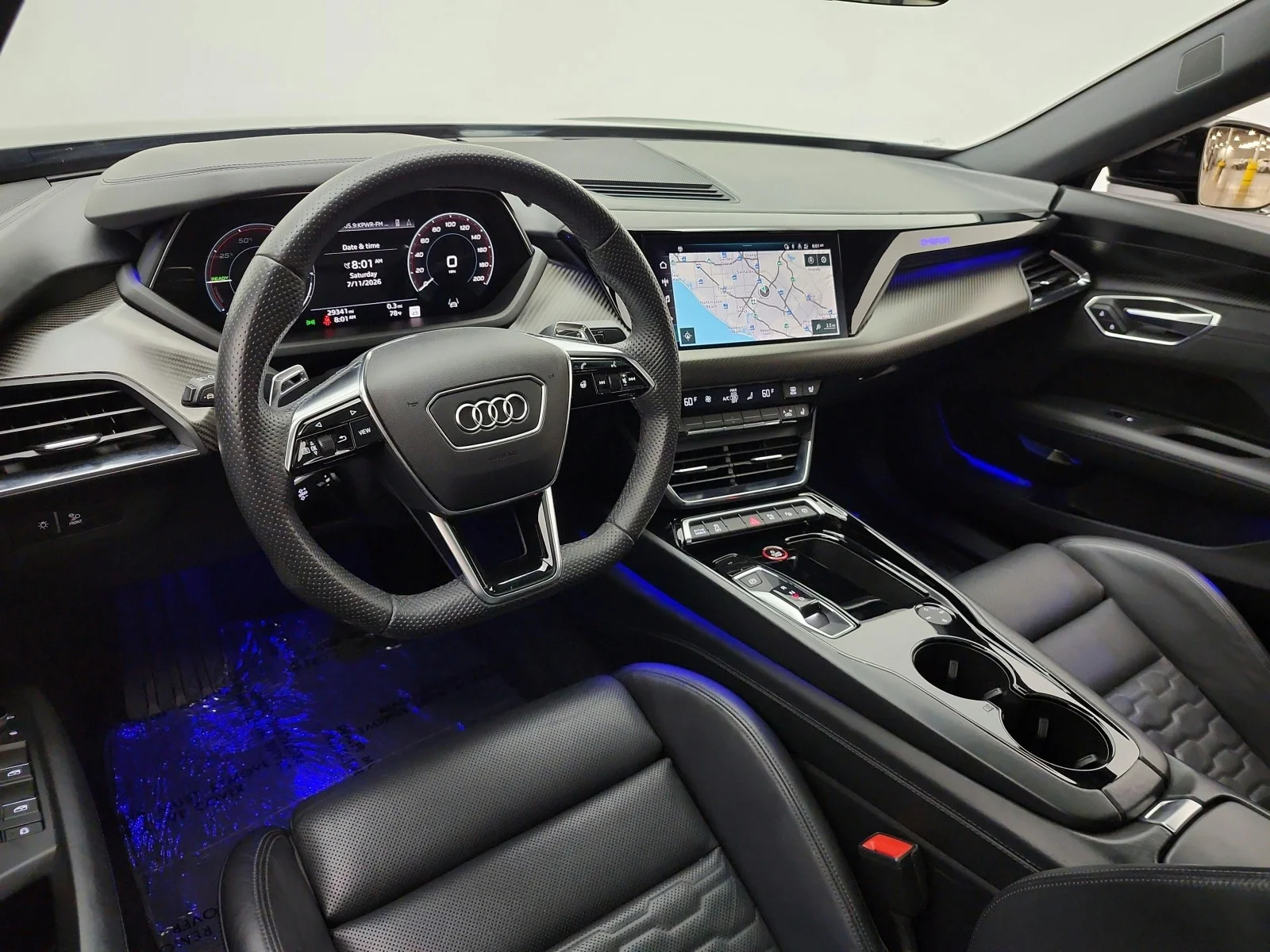 Used 2022 Mythos Black Metallic Audi Prestige image 14