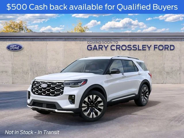 New 2027 Star White Metallic Tri-Coat Ford Platinum™ image 2