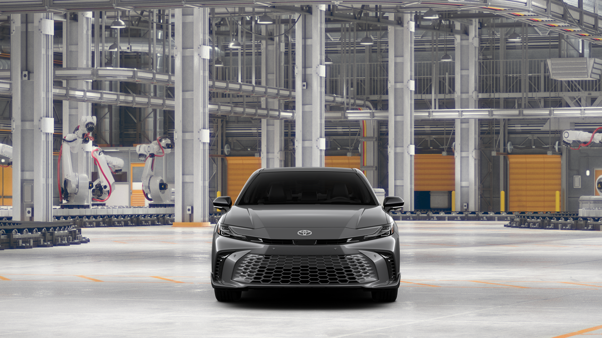 New 2026 Heavy Metal with Midnight Black Metallic roof Toyota XSE image 17