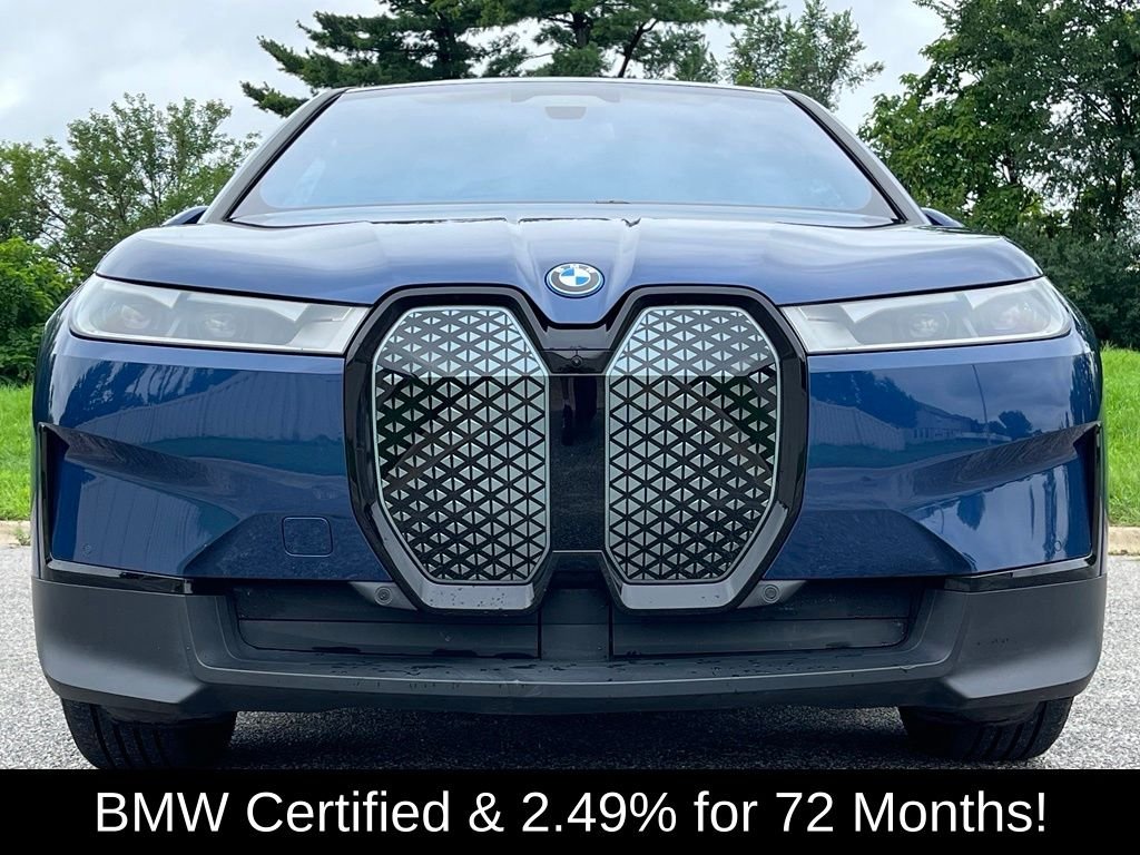 Certified 2023 BMW iX Base with VIN WB523CF08PCM57765 for sale in Schererville, IN