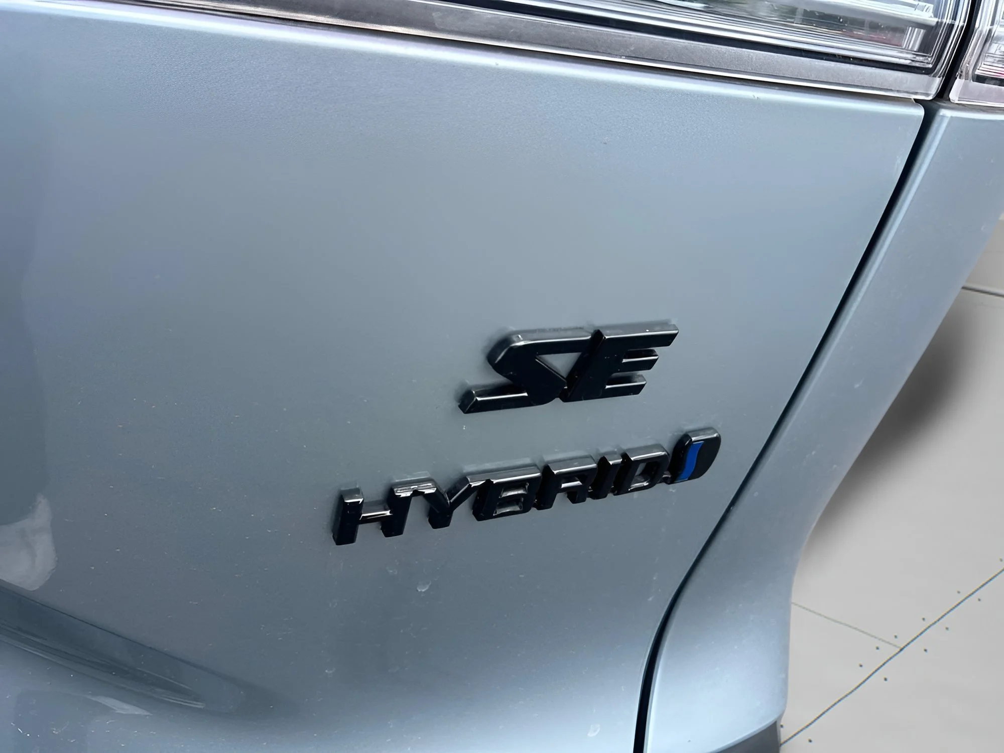 Certified Used 2023 Silver Toyota Hybrid SE image 9