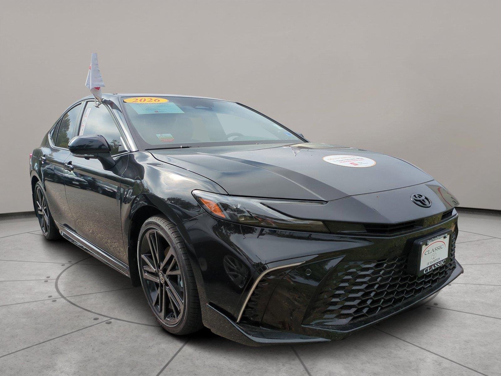 Used 2026 Midnight Black Metallic Toyota XSE image 1